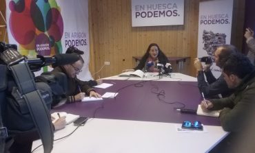 Podemos denuncia la situación alarmante de 34 municipios de Aragón