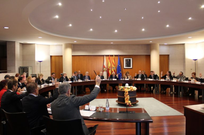 La Diputación de Huesca aprueba por unanimidad una plantilla de 114 personas para el Servicio Provincial de Bomberos