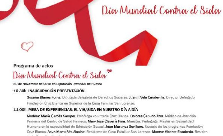 Cruz Blanca celebra el «Día Mundial de la Lucha contra el Sida»