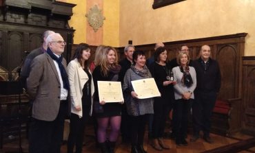 Elena Gusano Galindo y el CRA Alta Ribagorza recogen los premios Pedro Lafuente de Huesca