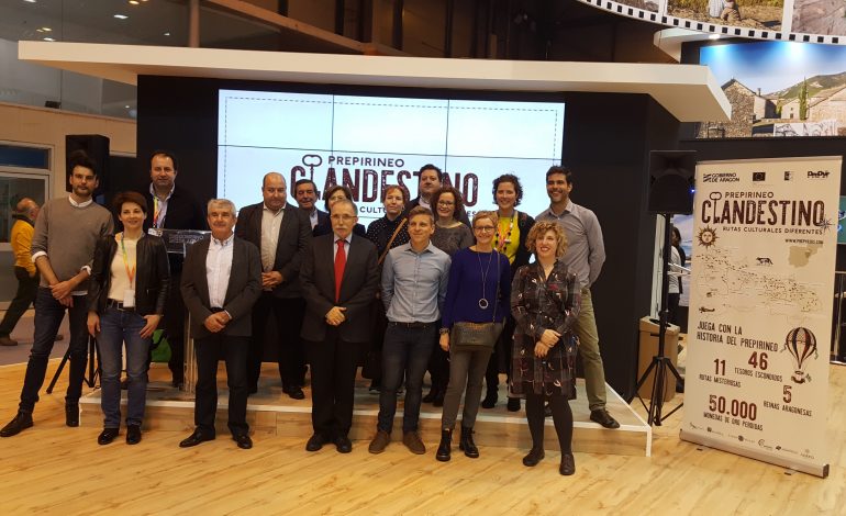 Ayer se presentó en FITUR la innovadora propuesta turística Prepirineo Clandestino