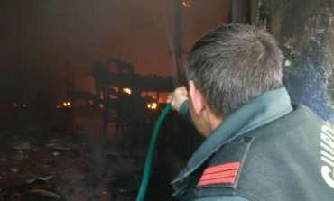 Incendio en una vivienda en Angües