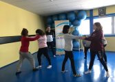Gran acogida de los talleres de defensa personal para mujeres en los Monegros