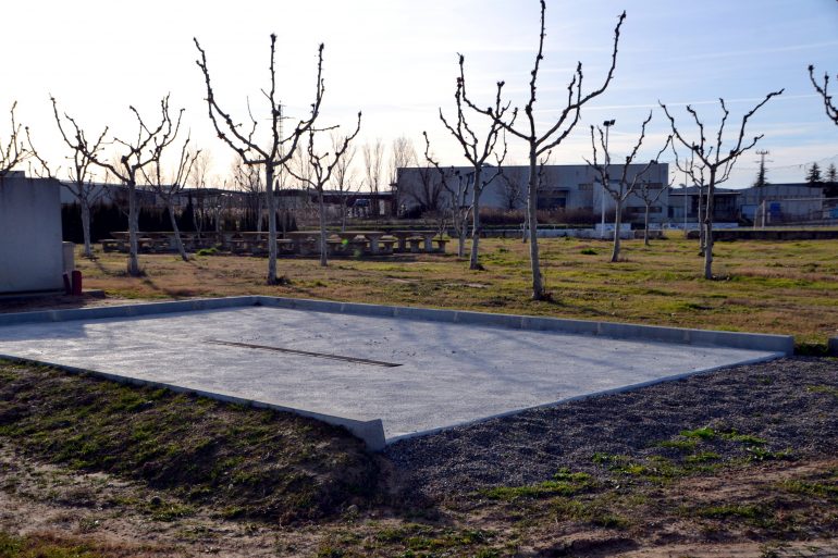 Binaced concluye este mes las obras de un albergue municipal y un aparcamiento de autocaravanas