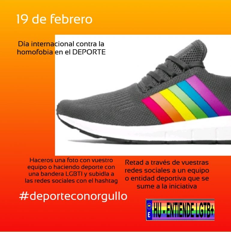 19 de febrero día internacional contra la LGBTIfobia en el deporte