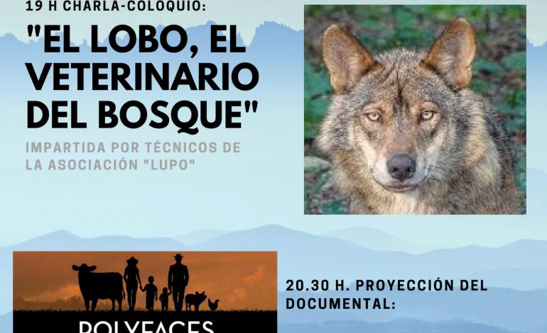 Charla coloquio en Binéfar sobre el lobo y proyección sobre una granja regenerativa