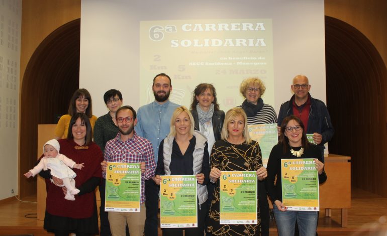 Récord de participación en la VI Carrera Solidaria en beneficio de la Asociación Española Contra el Cáncer Sariñena-Monegros con más de 900 inscritos