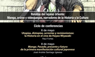 Nueva edición del ciclo ‘Vida en Ficciones. Relatos en la era audiovisual’, esta vez centrado en el manga, anime y videojuegos