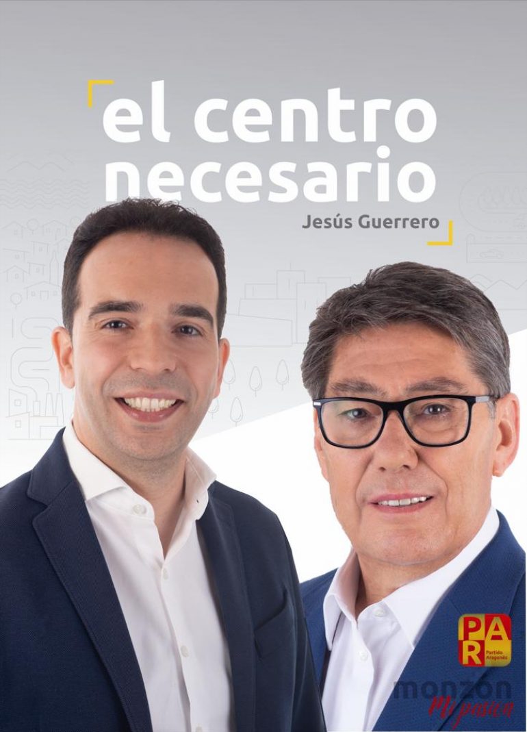 Entrevista con Jesús Guerrero, candidato del PAR a la alcaldía de Monzón y a las Cortes de Aragón