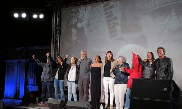 Anoche comenzó en la estación de Canfranc el rodaje del documental “Labordeta, un hombre sin más”