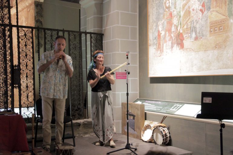 Inaugurada la exposición ‘Los Sonidos de la Imagen’, primer acto del XXVIII Festival Internacional en el Camino de Santiago