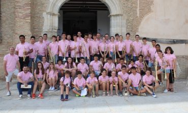 Emoción y lleno total en el concierto de clausura del IX Curso de Trompeta y Trombón que ha reunido durante una semana a estudiantes de toda España en Leciñena