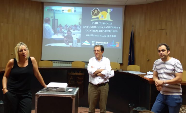 Grañén acoge el XVIII Curso de Entomología sanitaria y Control de Vectores desde hoy y hasta el próximo viernes