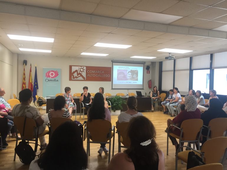 Sabiñánigo clausura los cursos para mujeres en riesgo de exclusión social desarrollados en toda la provincia