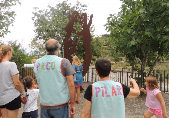 Los Titiriteros de Binéfar despiden la programación estival de la Casa de los Títeres de Abizanda
