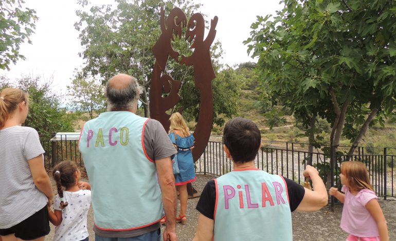 Los Titiriteros de Binéfar despiden la programación estival de la Casa de los Títeres de Abizanda