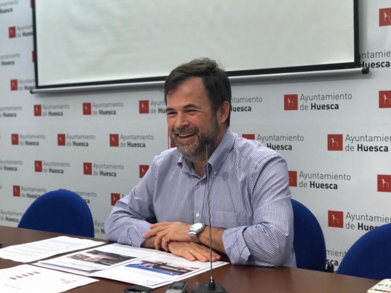 José Luis Cadena: “Es necesario finalizar la peatonalización del Coso Bajo por la seguridad de los oscenses”