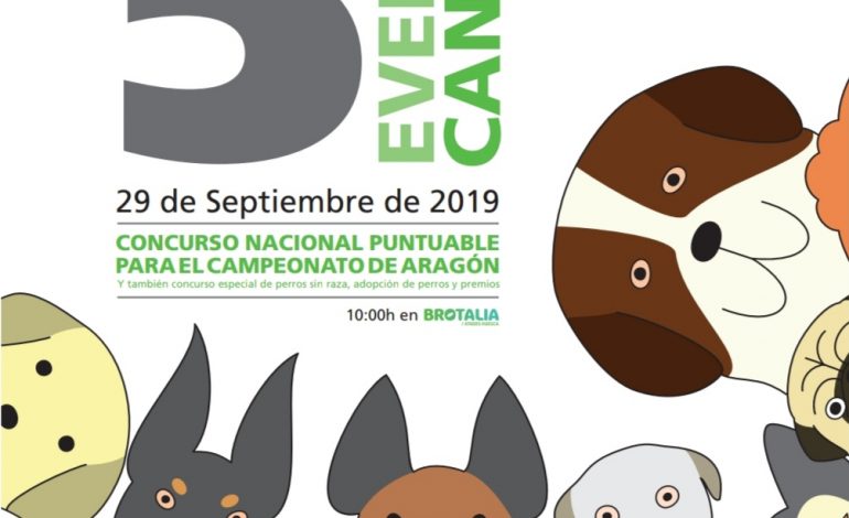 V Evento Canino en Brotalia: Todo listo para la gran fiesta de las mascotas en Huesca