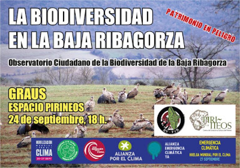 El Observatorio Ciudadano de la Biodiversidad de la Baja Ribagorza apoya las movilizaciones por el clima