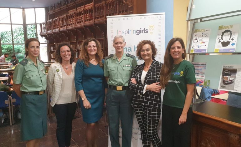 La Guardia Civil y la Fundación Inspiringirls han celebrado la Jornada “Vocaciones en Femenino”