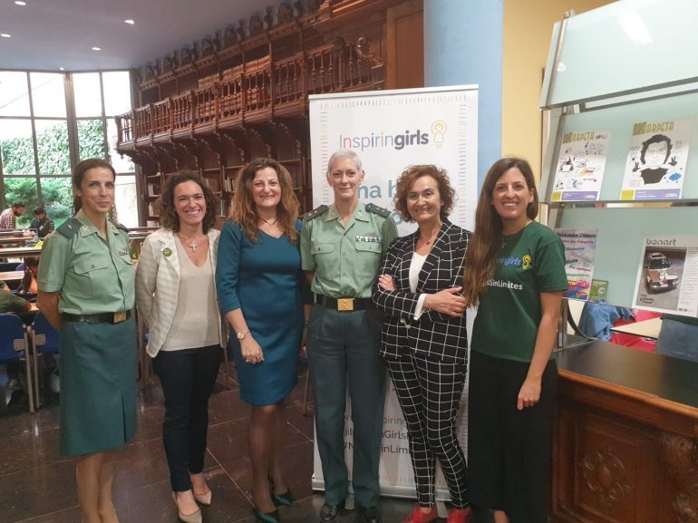 La Guardia Civil y la Fundación Inspiringirls han celebrado la Jornada “Vocaciones en Femenino”