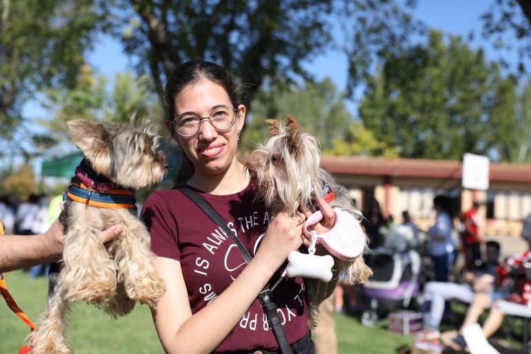 Un centenar de perros y cerca de 500 personas se han dado cita en el V Evento Canino de Brotalia