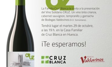 Presentación del vino Cruz, el crianza solidario de Cruz Blanca