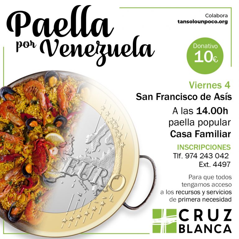 Este viernes PAELLA POPULAR SOLIDARIA * Paella de provecho * en Huesca