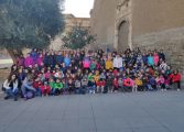 Más de 180 escolares participan en el encuentro del CRA El Trébol de San Esteban de Litera