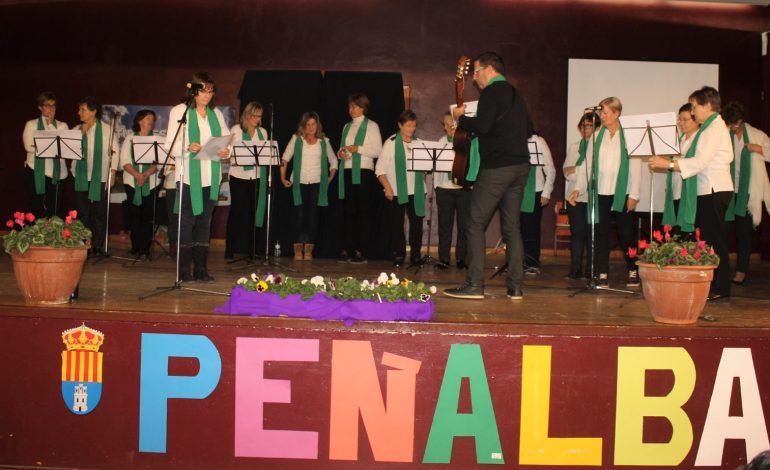 El CPEPA Monegros hace visible en Peñalba el inicio de curso de Educación de Adultos, con un participativo acto de convivencia