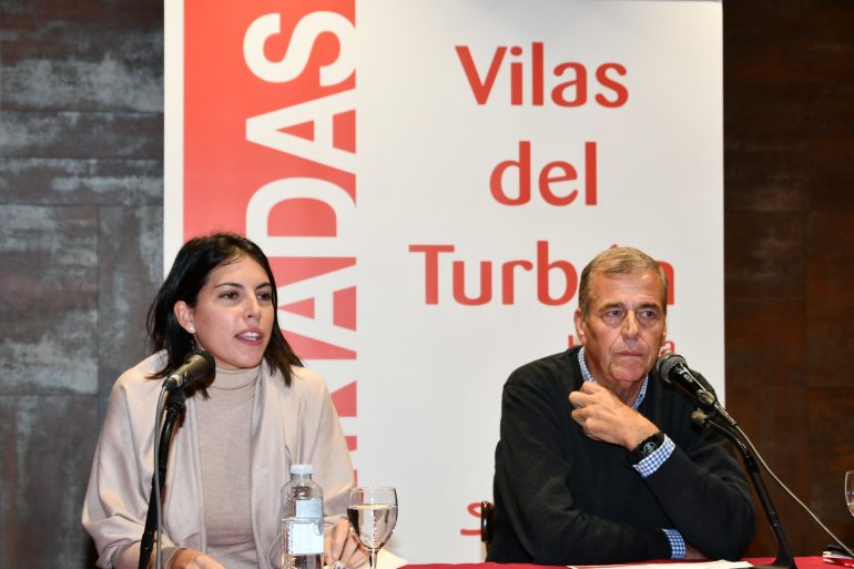 Adriana Maldonado anuncia en las Vilas del Turbón que en el nuevo marco presupuestario que la Unión Europea aprobará en diciembre, los fondos para la lucha contra la despoblación serán una prioridad