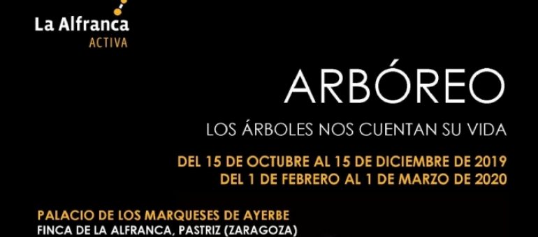 “Los árboles nos cuentan su vida” en “Arbóreo” del Espacio Alfranca