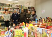 La Biblioteca Solidaria recoge 450 kilos de alimentos para Cáritas y Cruz Roja de Tamarite de Litera