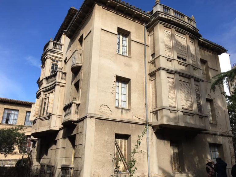 La Plataforma para la Defensa del Patrimonio de Huesca celebra la recuperación de casa Ponz