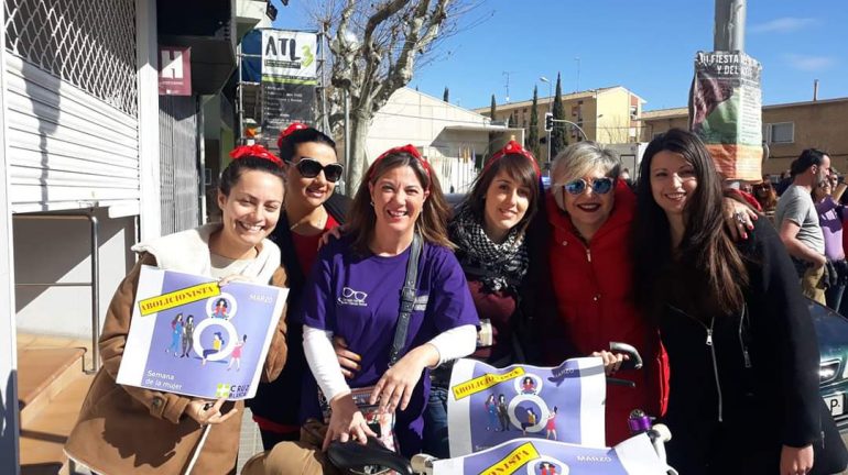 La trata de mujeres, también presente en el 8 M