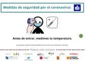 Carteles accesibles y disponibles para todos con las medidas de seguridad por el COVID-19
