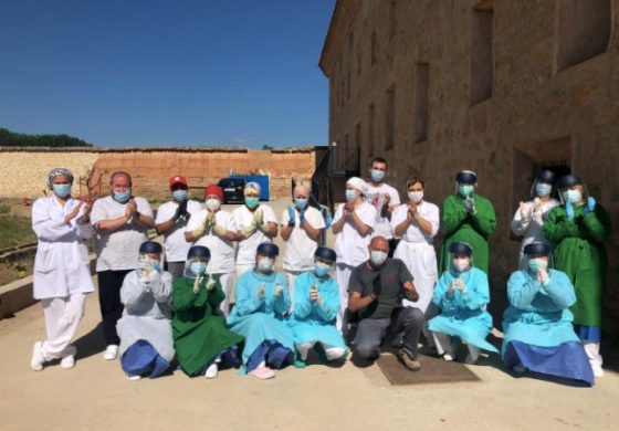 Cruz Blanca agradece las ayudas recibidas durante la gestión de la residencia de usuarios en coronavirus en Gea de Albarracín 