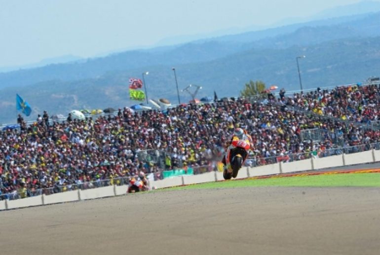 Aragón albergará dos campeonatos del mundo de Moto GP en el mes de octubre