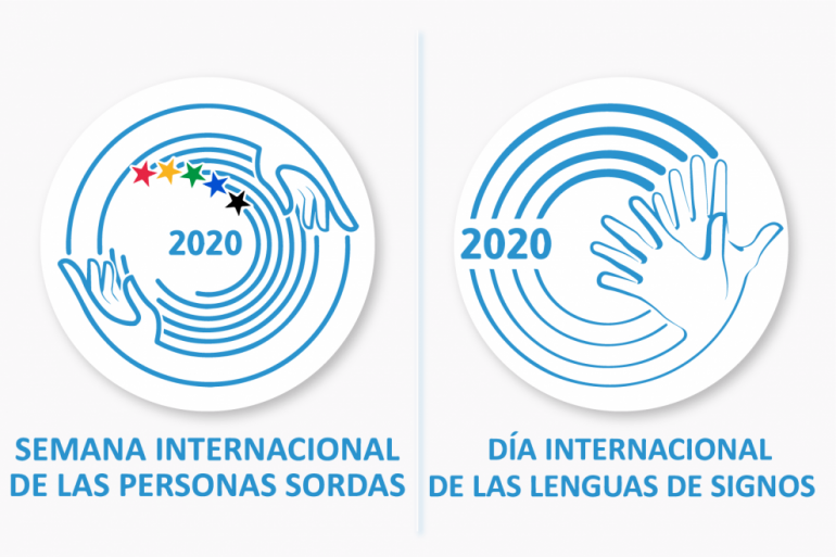 Semana Internacional de las Personas Sordas 2020 y Día Internacional de las Lenguas de Signos 2020