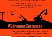 10S Cadena humana para que Ibercaja (Aramón) abandone el proyecto de Castanesa #SalvemosCastanesa