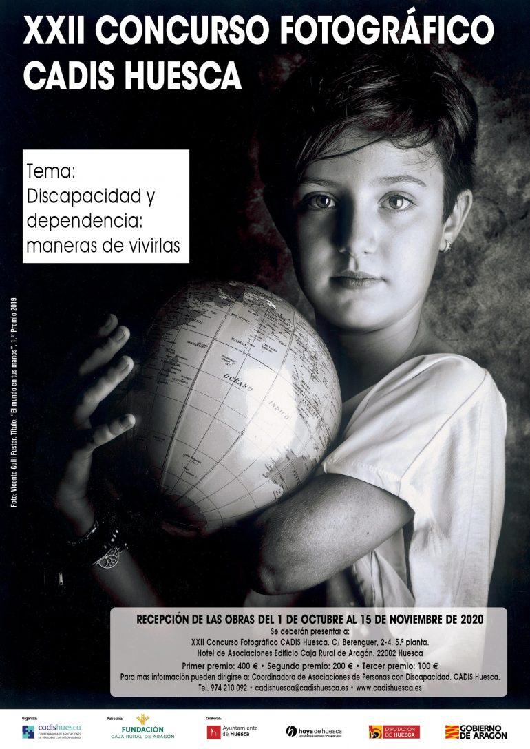 CADIS Huesca convoca el XXII Concurso Fotográfico sobre la discapacidad y la dependencia