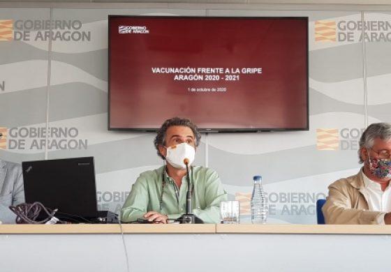 Aragón comienza una campaña de vacunación antigripal crucial por su coincidencia con el COVID-19
