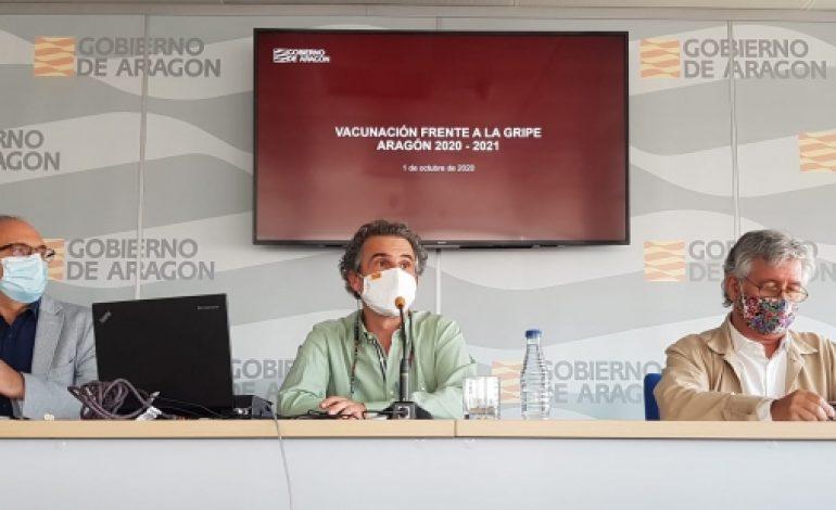 Aragón comienza una campaña de vacunación antigripal crucial por su coincidencia con el COVID-19