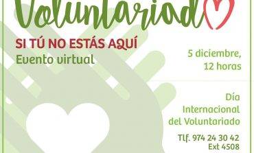 Día del Voluntariado: Si tú no estás aquí, lo celebraremos unidos en la distancia