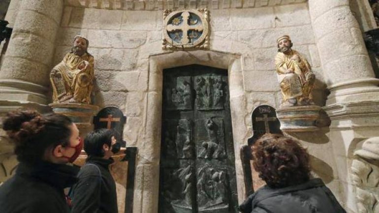 Desaparece el rito de la apertura de la Puerta Santa del Camino de Santiago