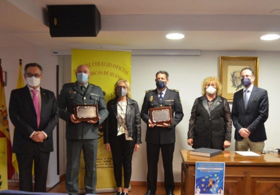 El Colegio de Médicos de Huesca reconoce el apoyo de los Interlocutores Policiales Sanitarios para erradicar las agresiones a sanitarios
