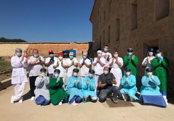 Un año de covid, Cruz Blanca