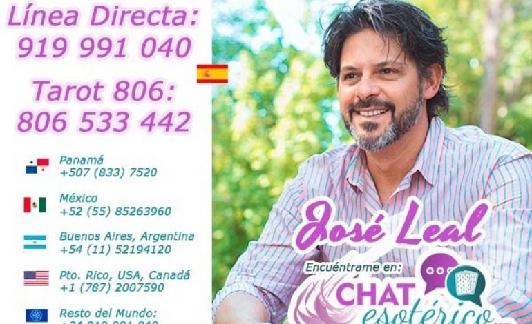 Tarot José Leal vidente bueno y barato tarotista certero el mejor vidente hombre opiniones teléfono