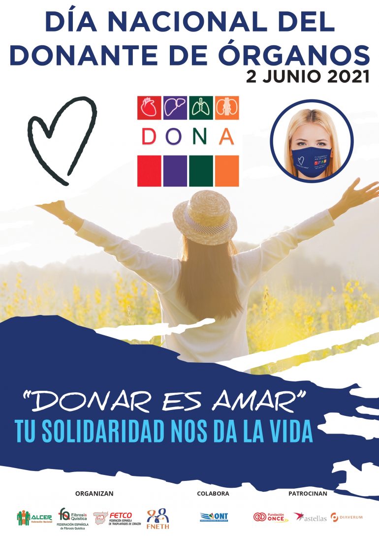 La Asociación de Fibrosis Quística de Aragón celebra el Día Nacional del Donante de Órganos bajo el lema “Donar es Amar. Tu solidaridad nos da vida”