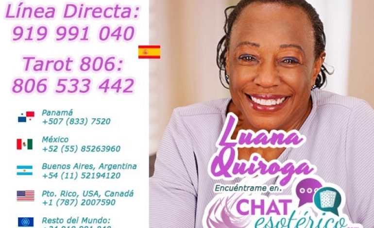 TAROT BARATO – Luana tarot barato bastantes ACIERTOS, Vidente Luana Quiroga tarotista